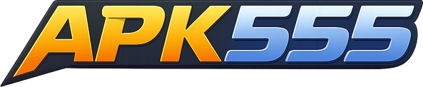 apk 555 brand logo on homepage